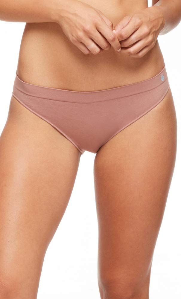 Miel Women's Viki Seamless Brief Panties - Comfortable, Breathable & Quick Dry Bikini Underwear for Everyday Wear, Yoga & Travel | Soft & Stretchable Underwear for Women