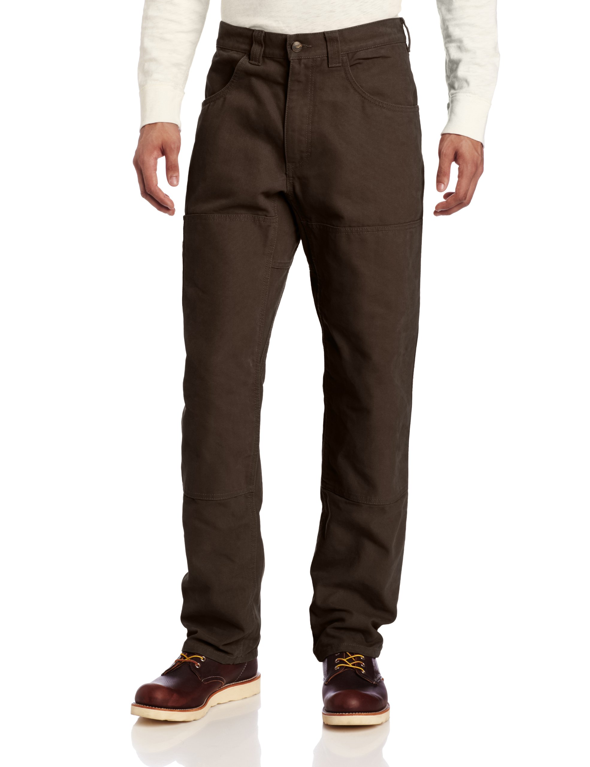Arborwear Original Tree Climbers Pants - Heavy Duty Double Knee Work Pants for Men with Boot Cuff & Signature Utility Pocket | Durable Outdoor Workwear for Arborists, Landscapers & Construction Workers