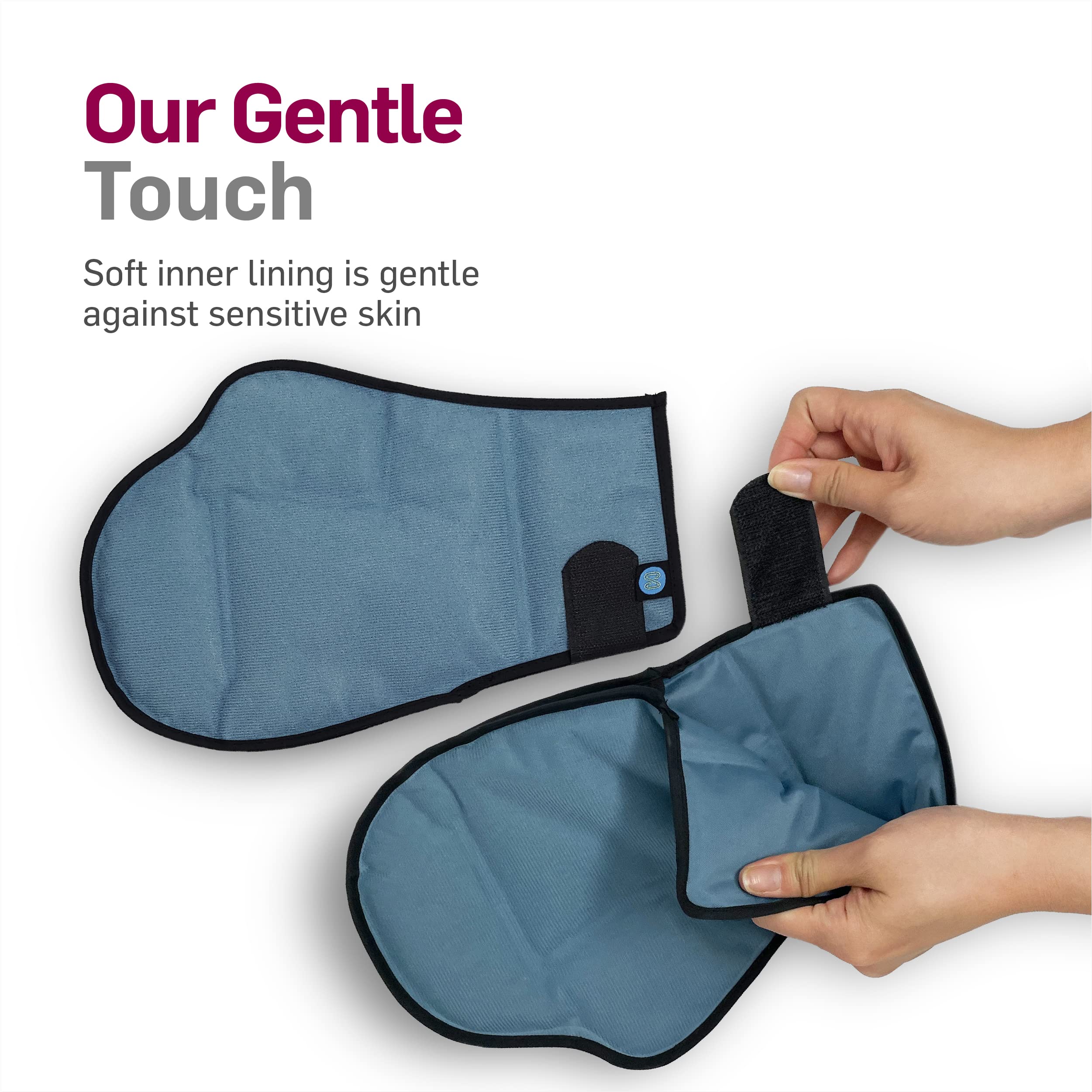 NatraCure Cooling Gel Hand Ice Pack Gloves - Relief for Hand Soreness, Arthritis Pain & Neuropathy | Cold Therapy Gloves for Chemo, Numbness, Tingling & Nail Loss | Perfect for Post-Surgery Recovery, Carpal Tunnel Relief & Sports Injury Recovery
