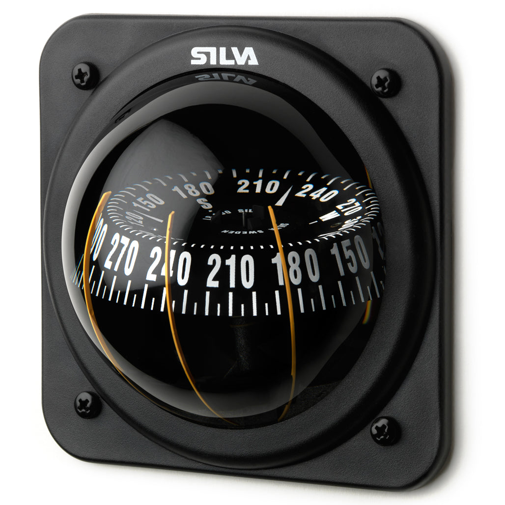 Silva 100P Marine Compass - Professional Waterproof Sailing & Boating Navigation Tool for Outdoor Adventures, Fishing & Nautical Activities