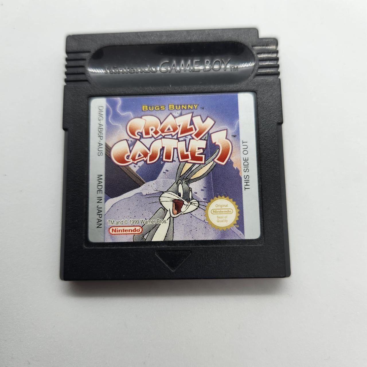 Original Buggs Bunny Crazy Castle 3 Game Cartridge for Nintendo Gameboy - Classic Retro Gaming Experience for Collectors & Kids