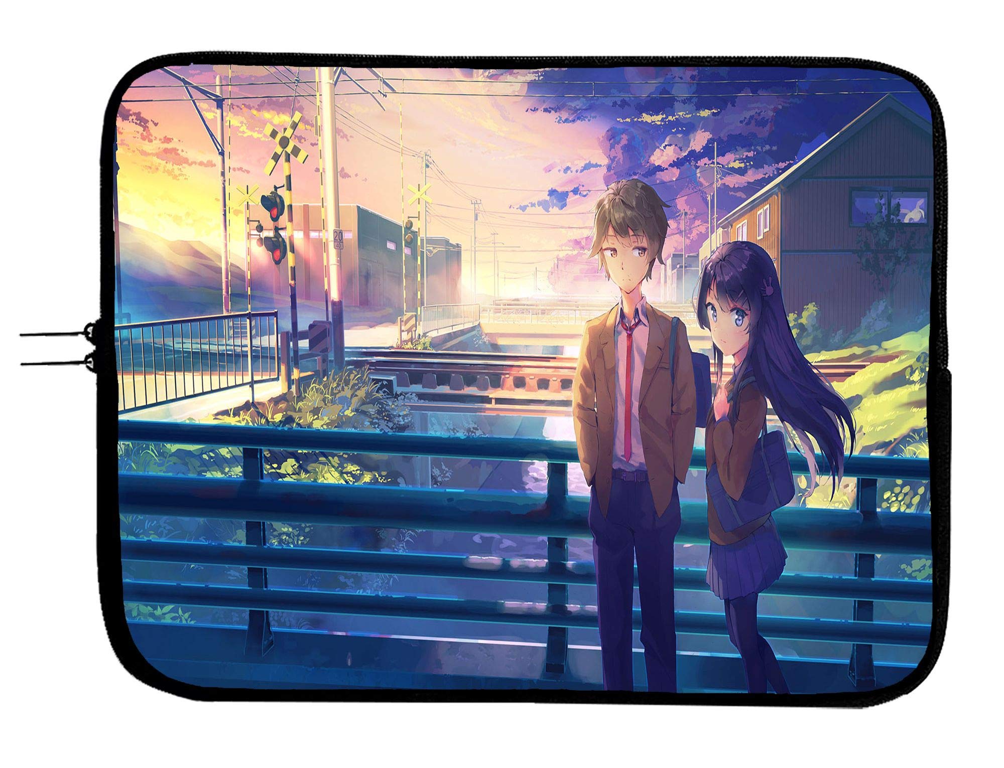 Rascal Does Not Dream of Bunny Girl Senpai Anime Laptop Sleeve Bag - 11 Inch Tablet & Computer Case - Protects Notebooks & Tablets - Anime Computer Bag - Fits Devices Up to 11.6 Inch Display - Perfect for School, Work, and Travel