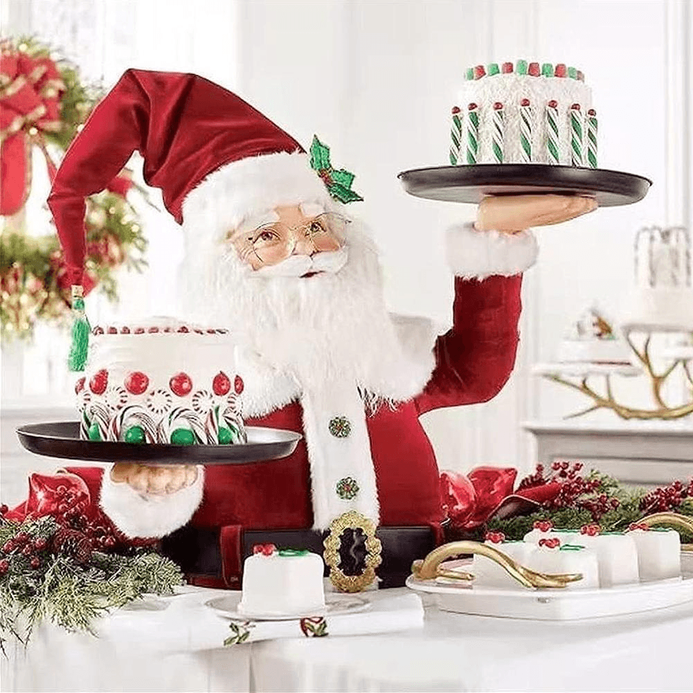 Snowman and Santa's Snack Corner - Christmas Party Snacks, Holiday Treats & Festive Desserts for Family Gatherings, Office Parties & Winter Celebrations