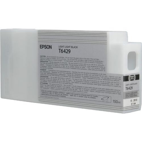 Epson T642900 Ultrachrome HDR Ink Cartridge 150ml - Light Light Black for Epson 7890/7900/9890/9900 Printers | High-Quality Photo & Fine Art Printing Supplies