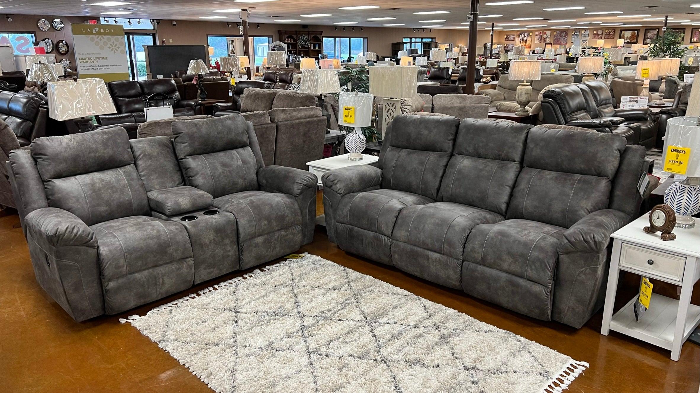 Joel Loveseat Recliner 761 449 B1808 57 - Modern Reclining Sofa for Living Room, Home Theater & Relaxation