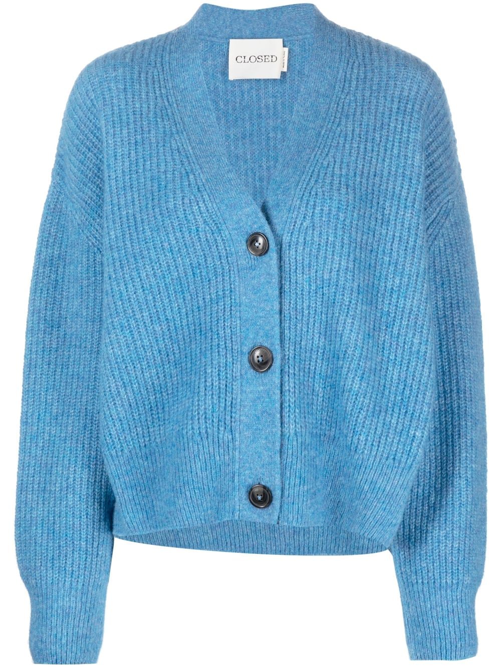 Blue Closed Sweaters for Women - Cozy Winter Knitwear for Casual Outfits & Layering