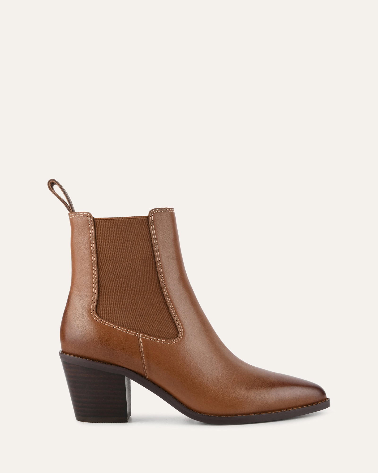 DARK TAN LEATHER