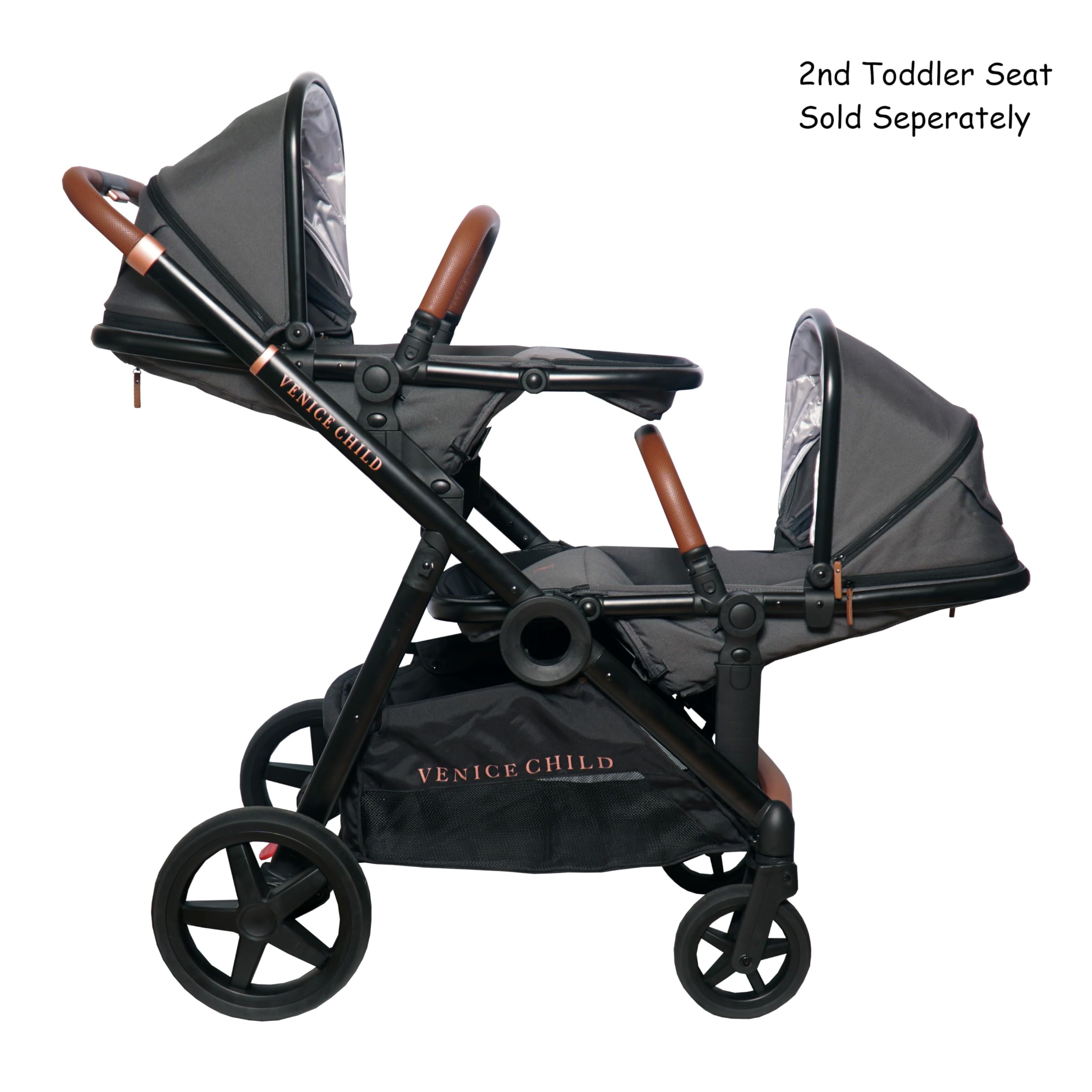 Venice Child Maverick Stroller System - Lightweight Travel Stroller for Toddlers & Infants | Perfect for City Walks, Shopping & Air Travel