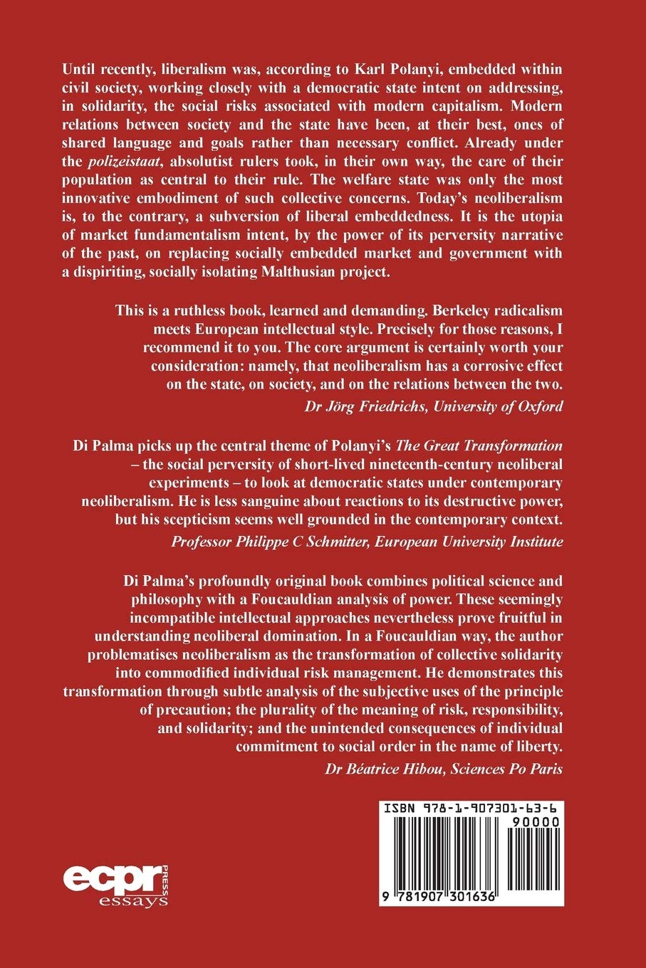 The Modern State Subverted: Risk and the Deconstruction of Solidarity - ECPR Press Essays | Political Science Book for Academics & Researchers | Perfect for University Studies & Policy Analysis