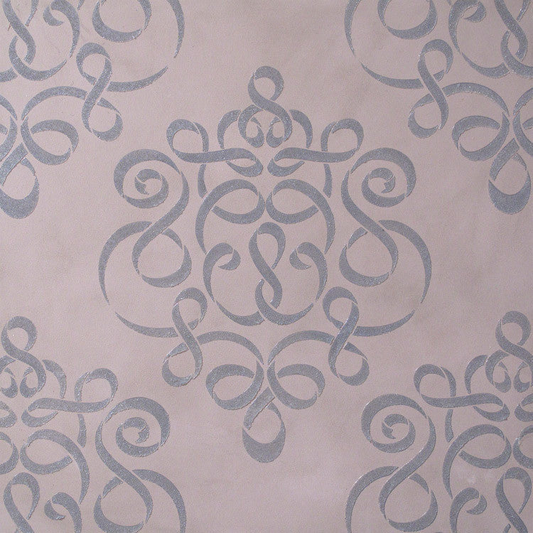 Damask Ribbon Furniture Stencil - Reusable DIY Painting Template for Wood, Walls & Fabric - Perfect for Home Decor, Crafts & Upcycling Projects