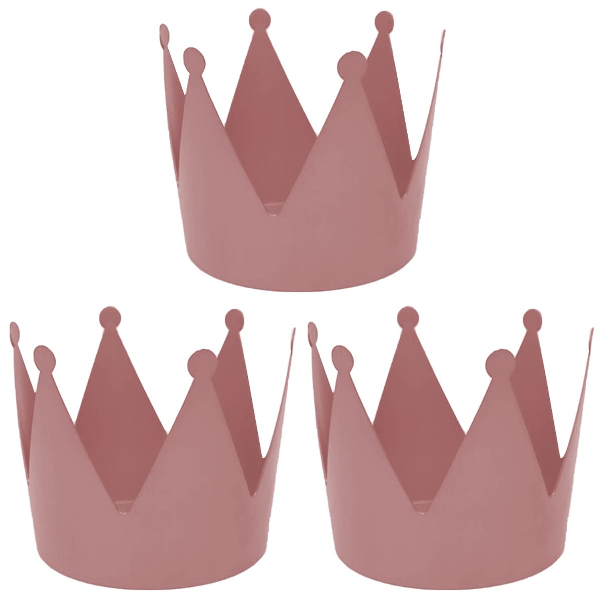 SOIMISS 3-Piece Waterproof Crown Gift Box Set - Elegant Floral Wrapping Box with Metallic Finish | Rose Gold Wedding & Valentine's Day Gift Packaging for Jewelry, Cosmetics & Luxury Presents