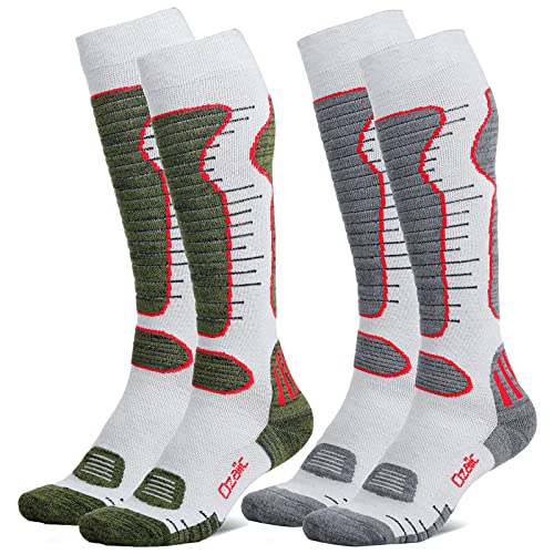 2 Pairs-grey+green