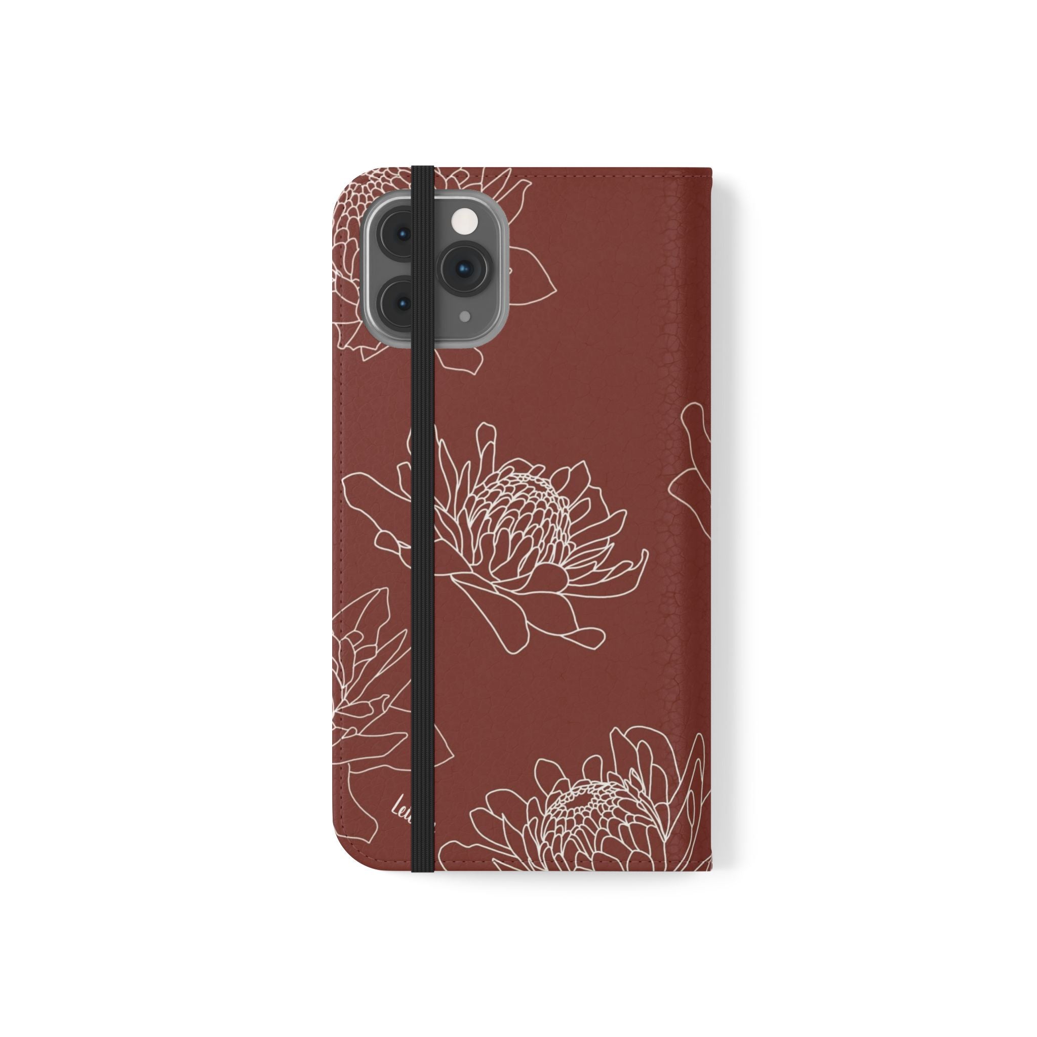 Torch Ginger Folio Case - Elegant & Durable Phone Cover for iPhone & Samsung - Perfect for Travel, Work & Everyday Use