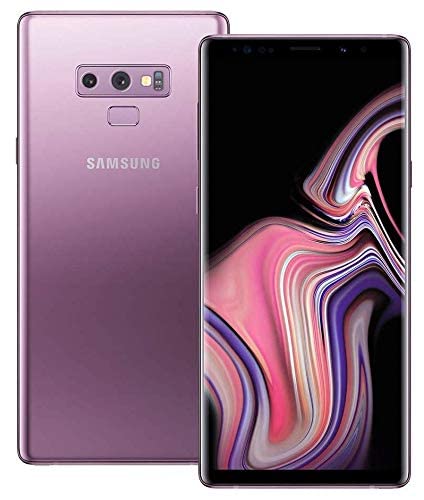 Samsung Galaxy Note 9 N960U 128GB Unlocked Smartphone - Lavender Purple (Renewed) | CDMA + GSM Compatible | Premium Refurbished Android Phone for Business, Gaming & Streaming