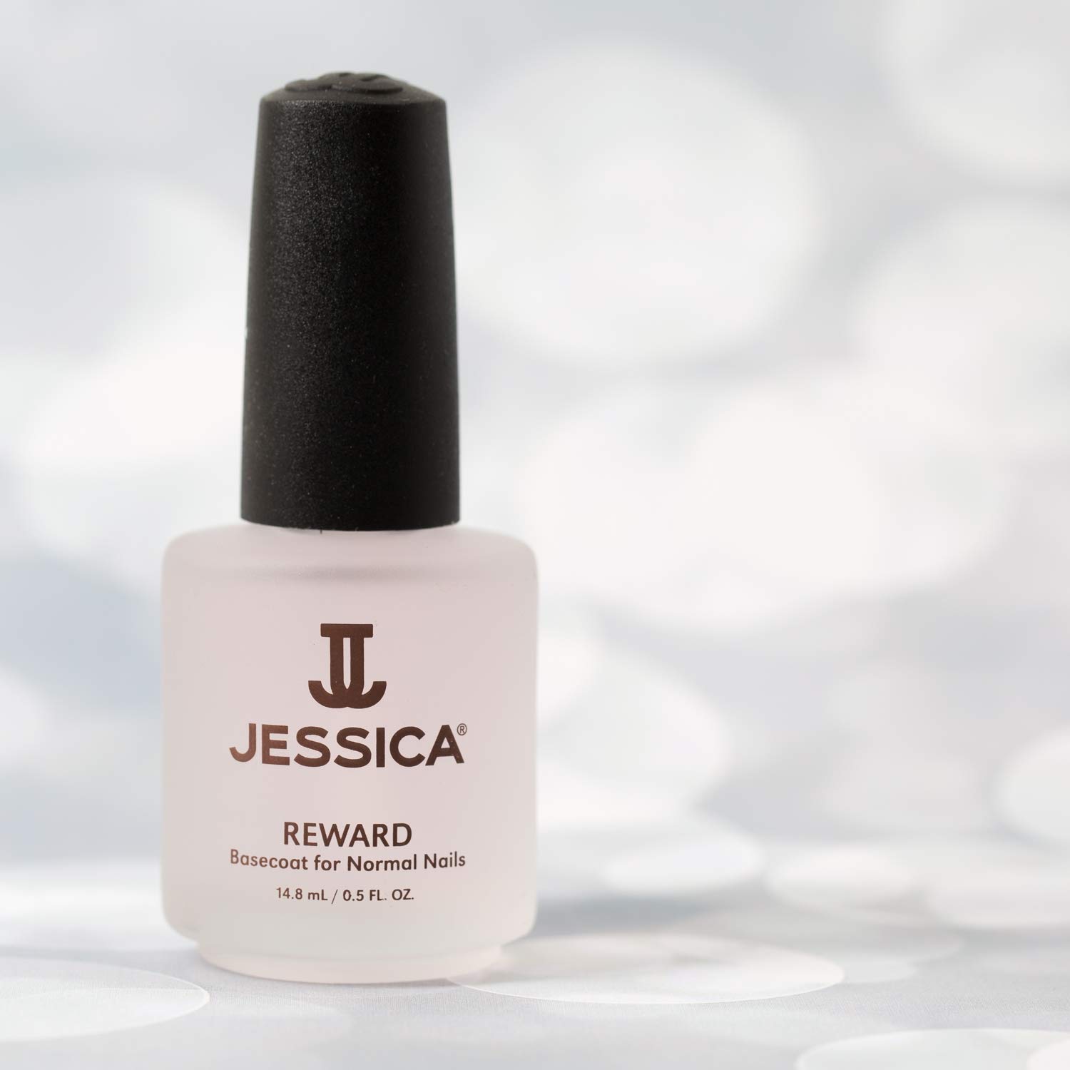 JESSICA Reward Nail Polish Base Coat - 14.8ml for Strong & Healthy Nails - Perfect for Manicures, Salon Use & At-Home Nail Care