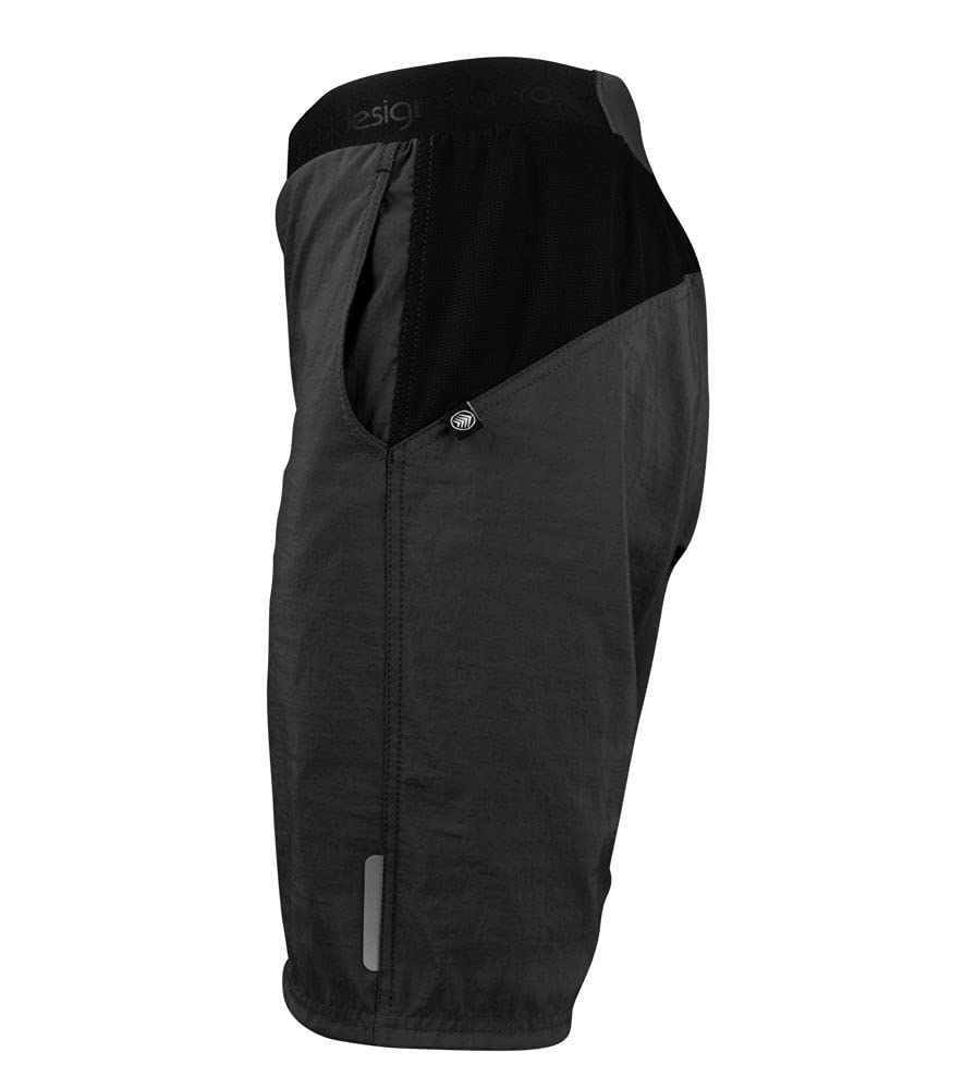 Men's USA Made MTB Shorts - Mountain Bike Shell with Padded Liner | Durable Cycling Shorts for Trail Riding & Mountain Biking | Perfect for Outdoor Adventures & Off-Road Cycling