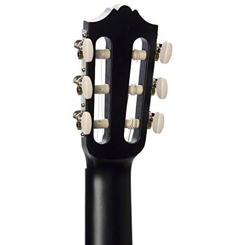 Yamaha GL1 Mini 6-String Nylon Guitalele Black - Perfect for Travel, Beginners & Small Hands | Portable Guitar Ukulele Hybrid for Camping, Beach & Home Practice
