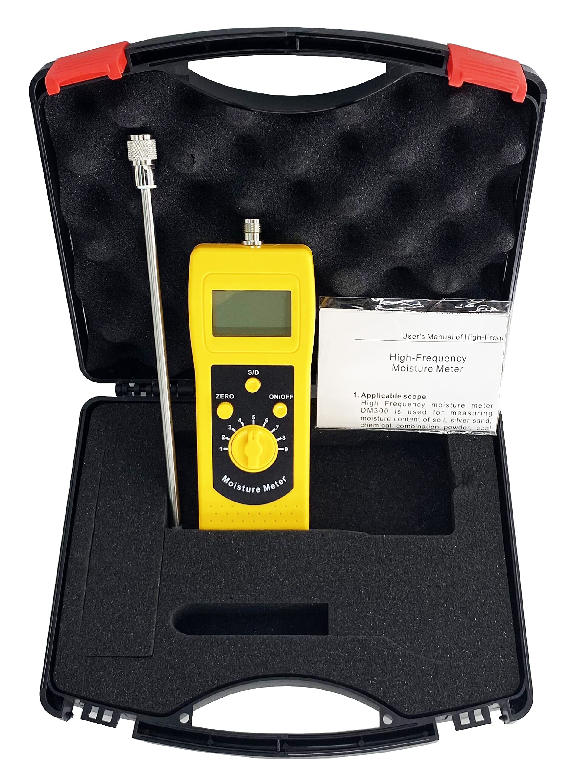 Digital Moisture Meter Tester for Medicine & Pharmaceuticals - 0-99.9% Measuring Range | Accurate Moisture Content Testing for Pills, Powder & Filling Materials | Ideal for Pharmaceutical Labs & Quality Control