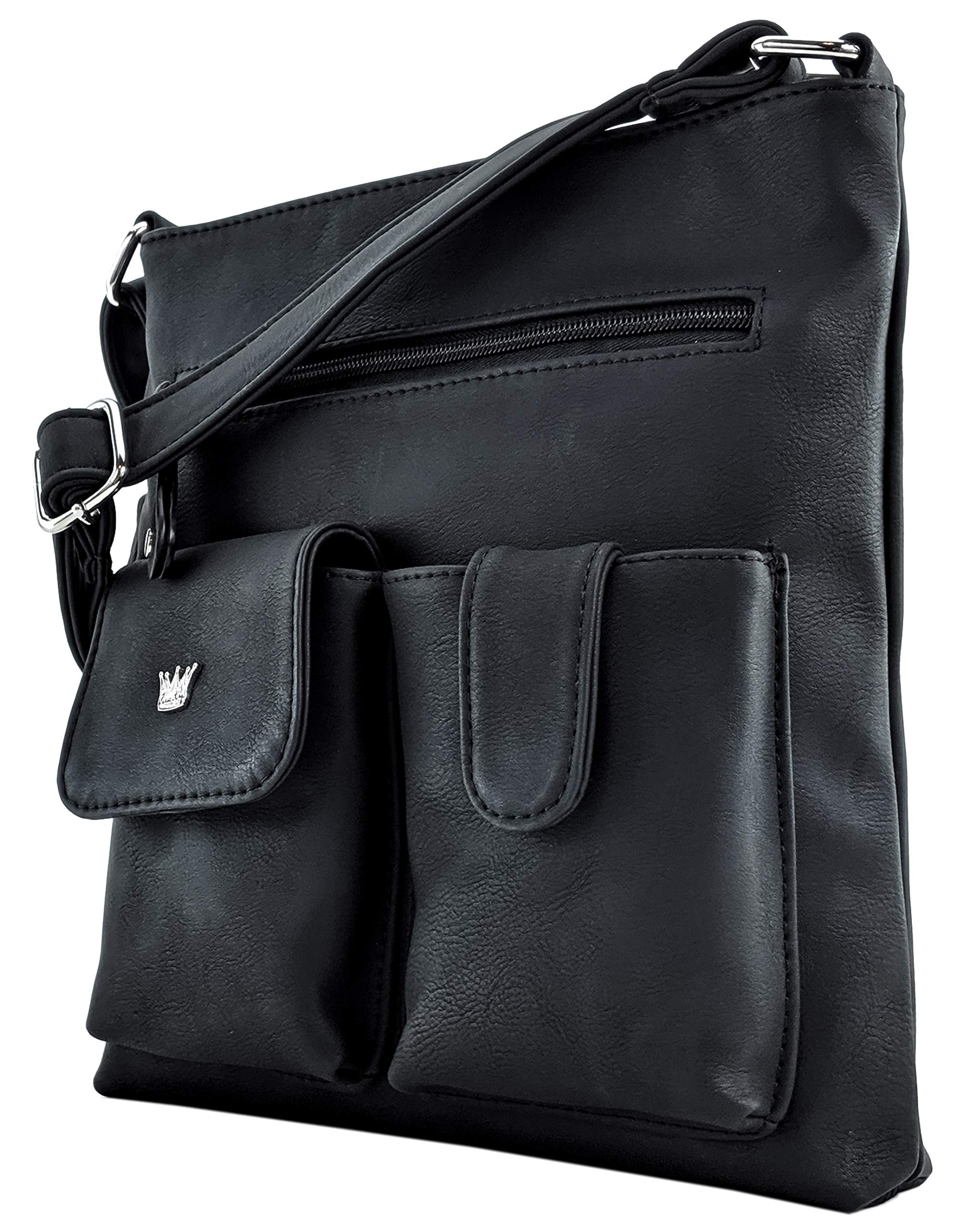 Colt CCW Concealed Carry Handbag for Women - Anti-Theft Crossbody & Shoulder Purse with Hidden Gun Pocket | Perfect for Everyday Carry, Travel & Self Defense