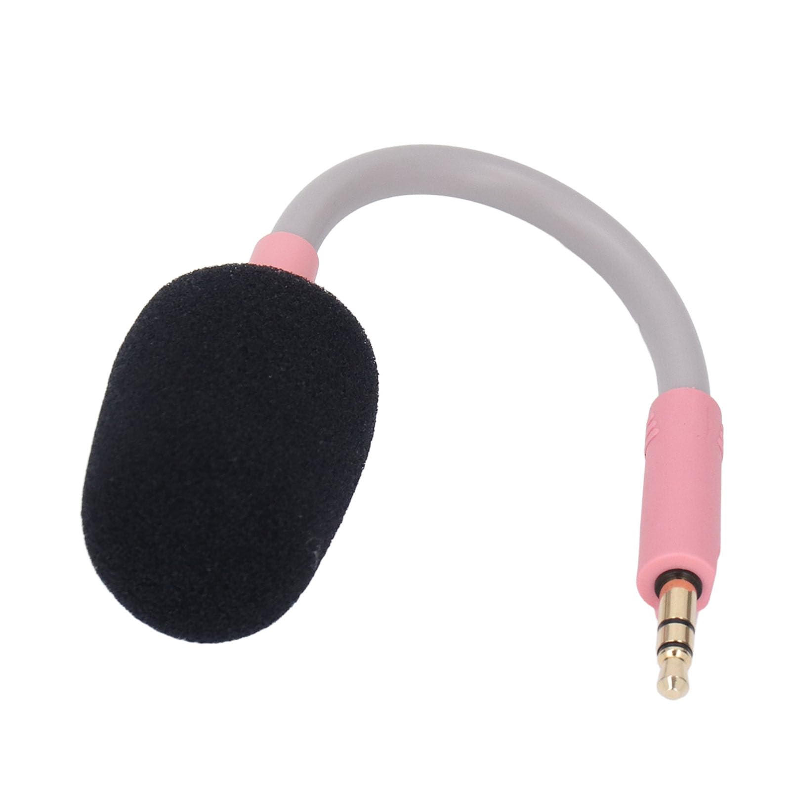 Wireless Gaming Headset Microphone Replacement - 3.5mm Plug with OFC Core for PS5, Xbox, PC (Rose Gold) | Perfect for Streaming, Online Gaming & Voice Chat