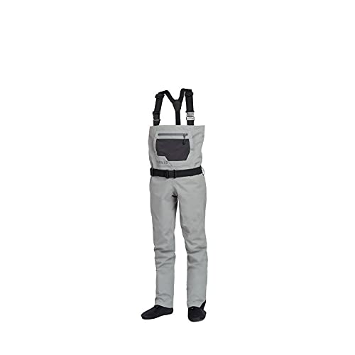 Orvis Clearwater Kids Chest Waders - Waterproof Fly Fishing Gear with Neoprene Booties & Storage Pocket - Perfect for Stream Fishing and Outdoor Adventures