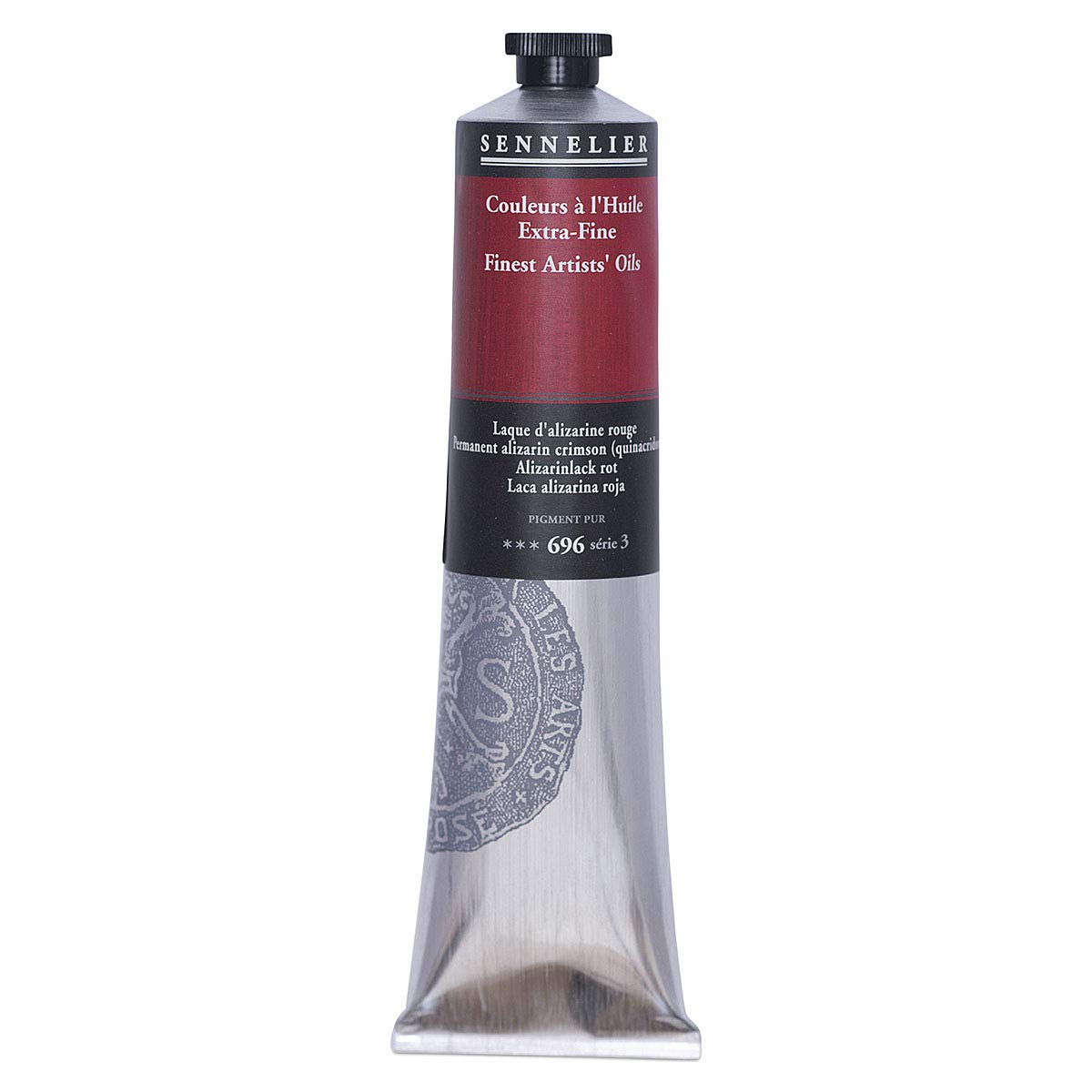 Sennelier Extra-Fine Artists' Oil Paint - 200ml Tube - Permanent Alizarin Crimson - Professional Oil Colors for Canvas Painting & Fine Art