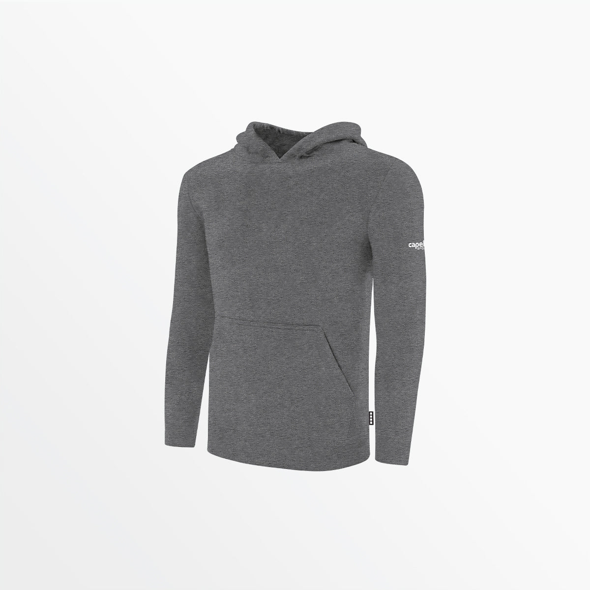 Youth Fleece Pullover Hoodie with Sleeve Logo - Cozy & Stylish Sweatshirt for Teens - Perfect for School, Sports & Casual Wear