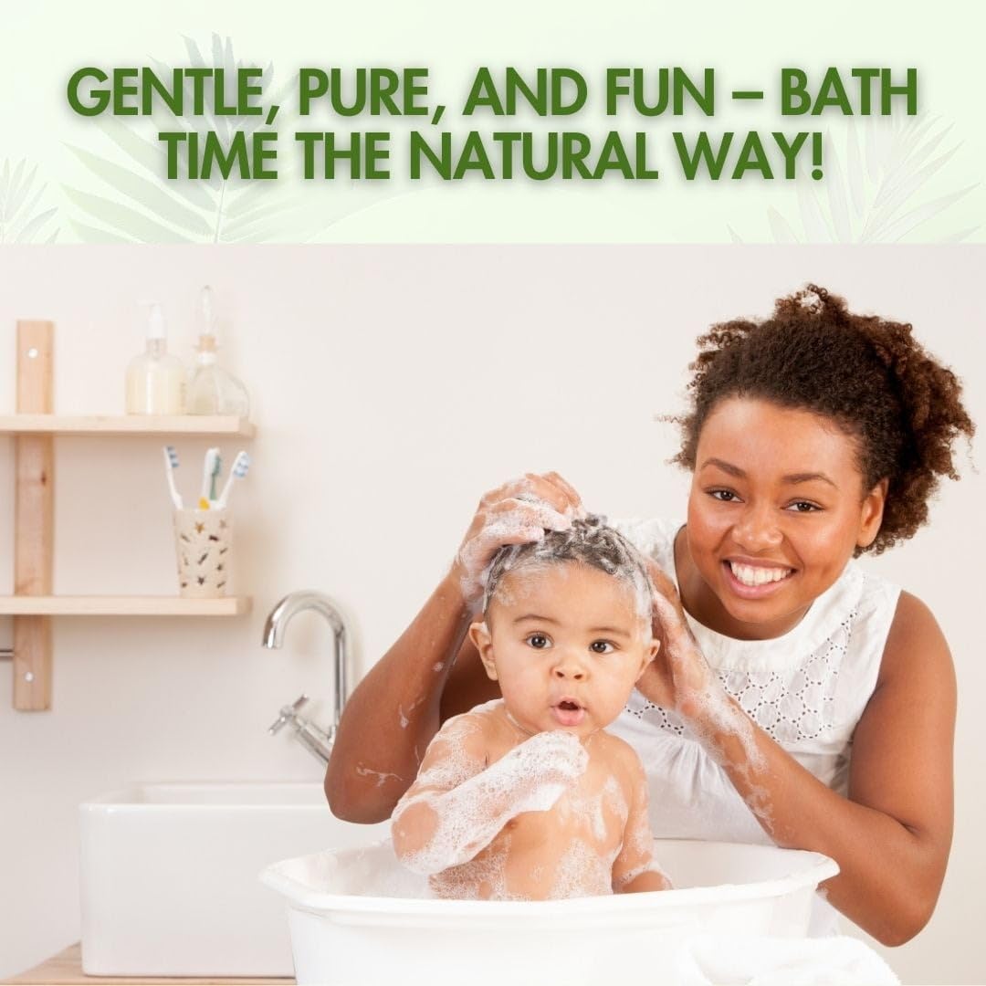 Star Fall Hypoallergenic Kids Body Wash - Paraben-Free, Sulfate-Free & Tear-Free Formula - 8 oz Gentle Cleanser for Sensitive Skin - Perfect for Daily Bath Time & Bedtime Routine