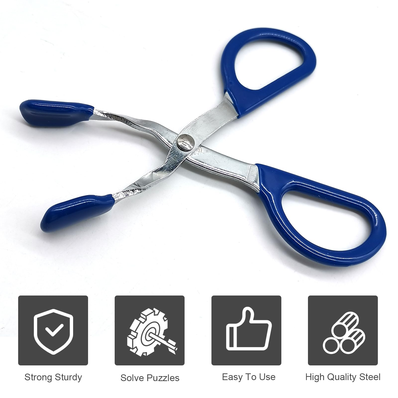 1 PC Car Light Bulb Removal Tool - Dashboard Interior Light Extractor & Mini Broken Bulb Pliers for Hard-to-Reach Bulbs (Blue) | Perfect for Vehicle Interior Lighting Maintenance & DIY Auto Repairs