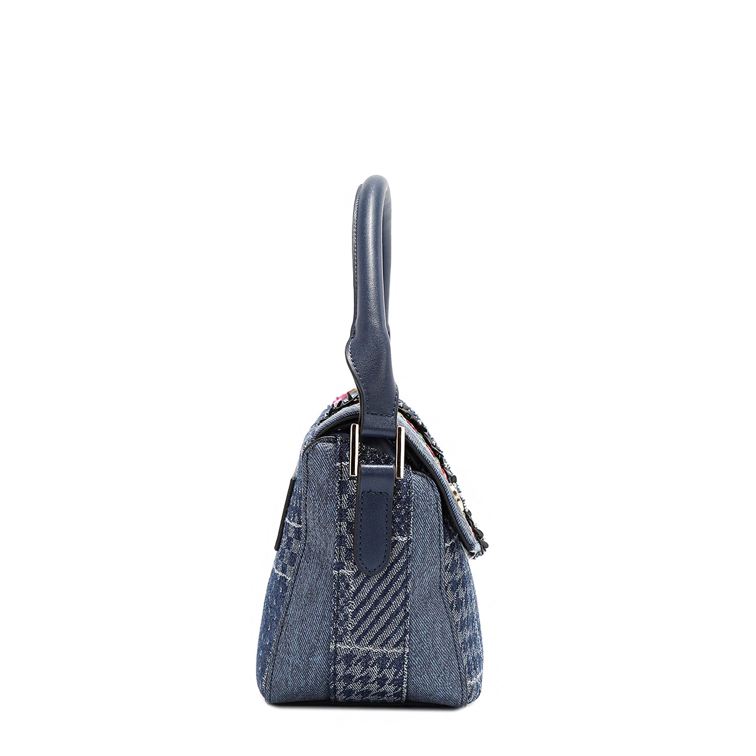 Stylish Patch Flower Flap Bag for Women - Trendy Crossbody Purse with Floral Design, Perfect for Casual Outings, Shopping & Travel