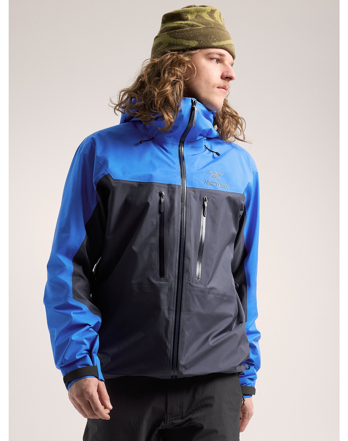 Alpha Jacket for Men - Lightweight Waterproof Windbreaker Outdoor Jacket - Perfect for Hiking, Camping & Travel