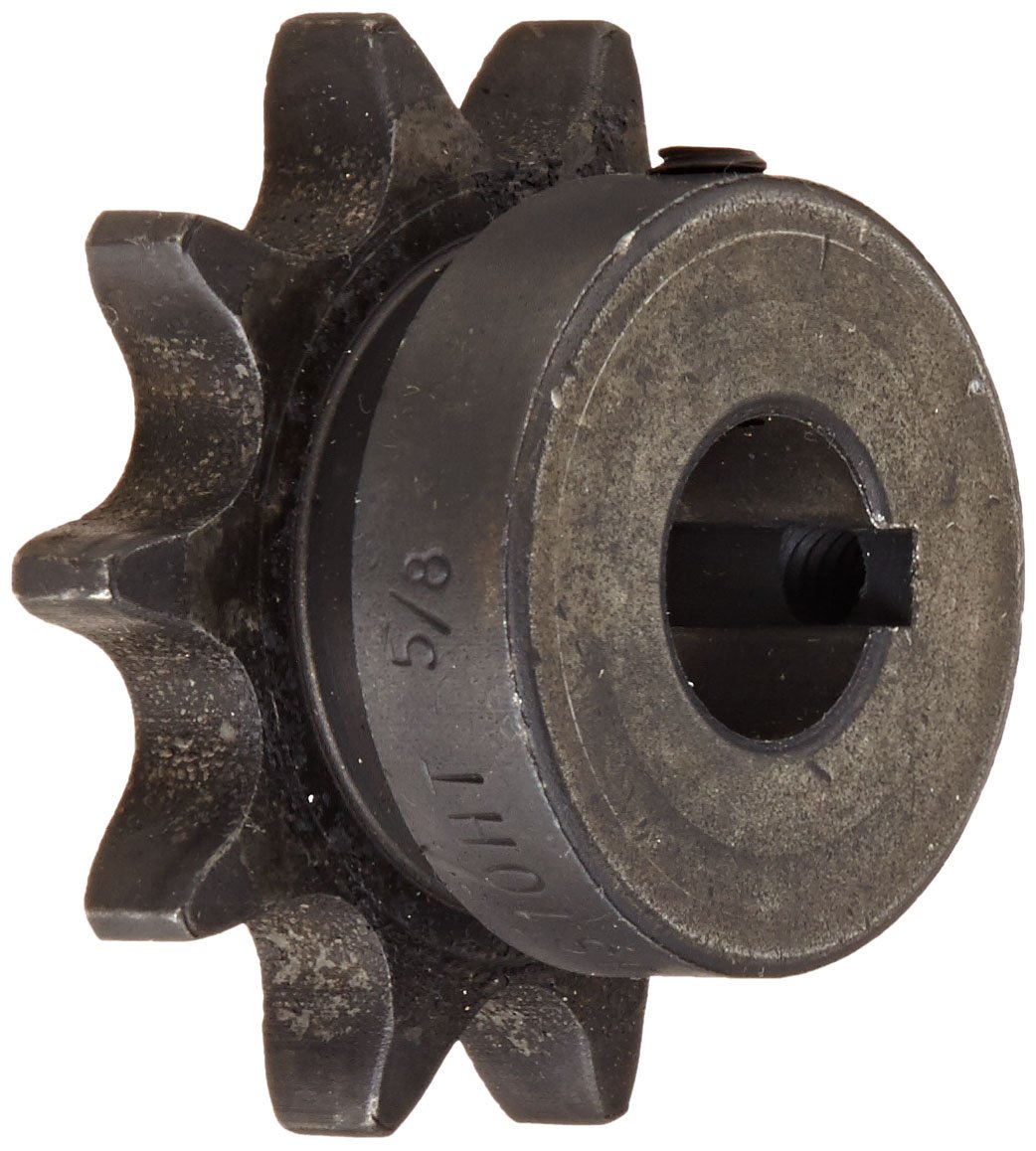 Martin Roller Chain Sprocket - Hardened Teeth Bored-to-Size Type B Hub Single Strand 50 Chain Size 0.625
