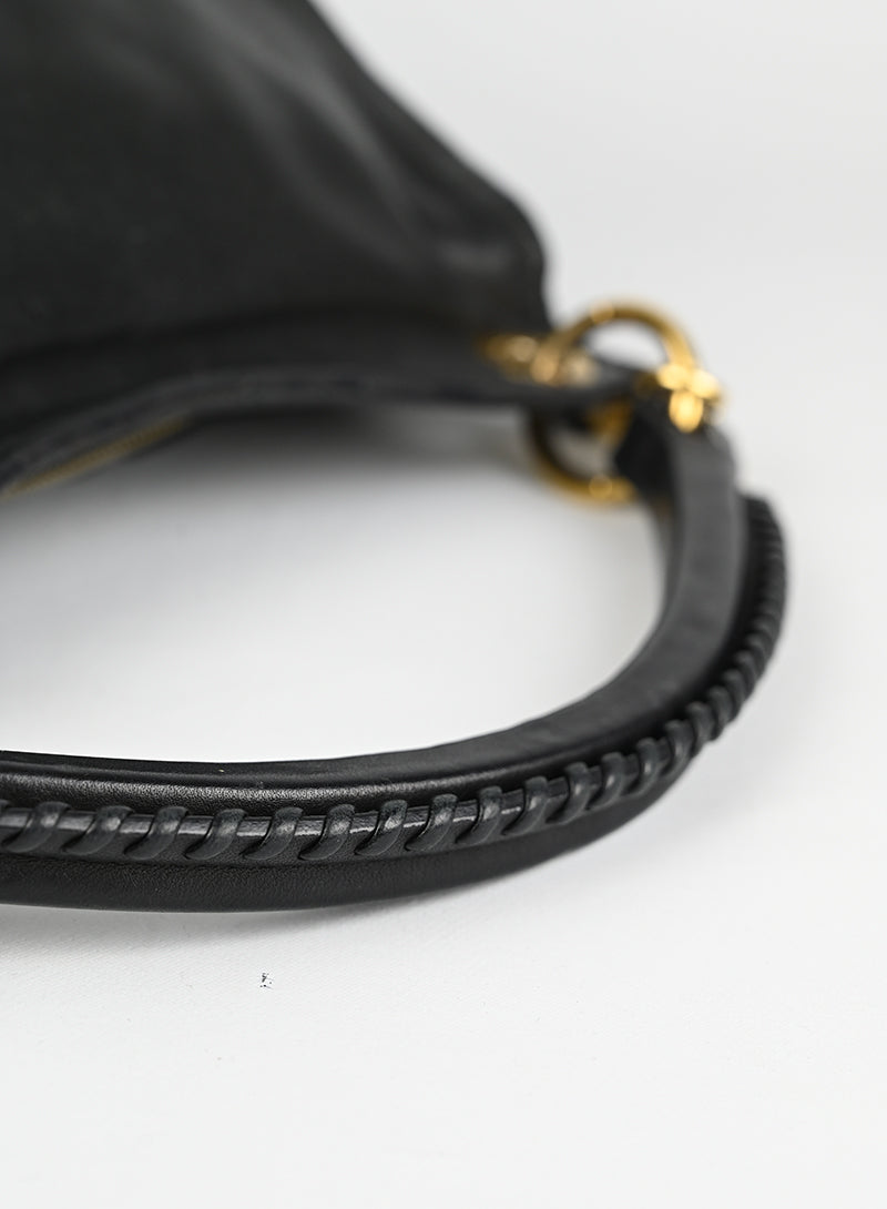 Miu Miu Black Quilted Leather Handbag - Luxury Designer Shoulder Bag for Women, Perfect for Work, Evening Events & Travel