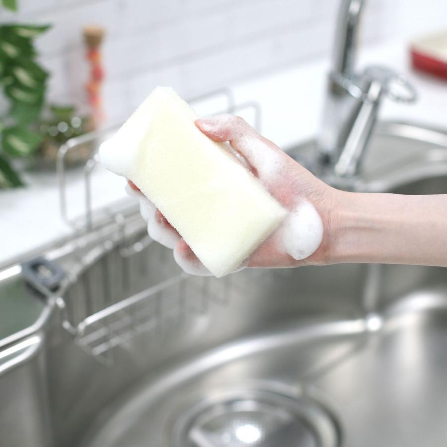 ASSO Antibacterial Dishwashing Sponge - Durable & Gentle Kitchen Sponge for Washing Dishes, Pots & Pans - Perfect for Daily Kitchen Cleaning & Dish Washing
