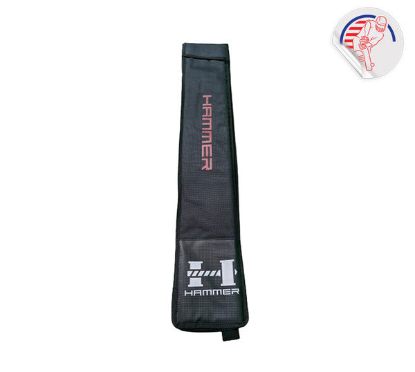 Premium Hammer Cricket Bat Cover - Durable & Waterproof (Black/Red) - Perfect for Practice, Matches & Travel Protection