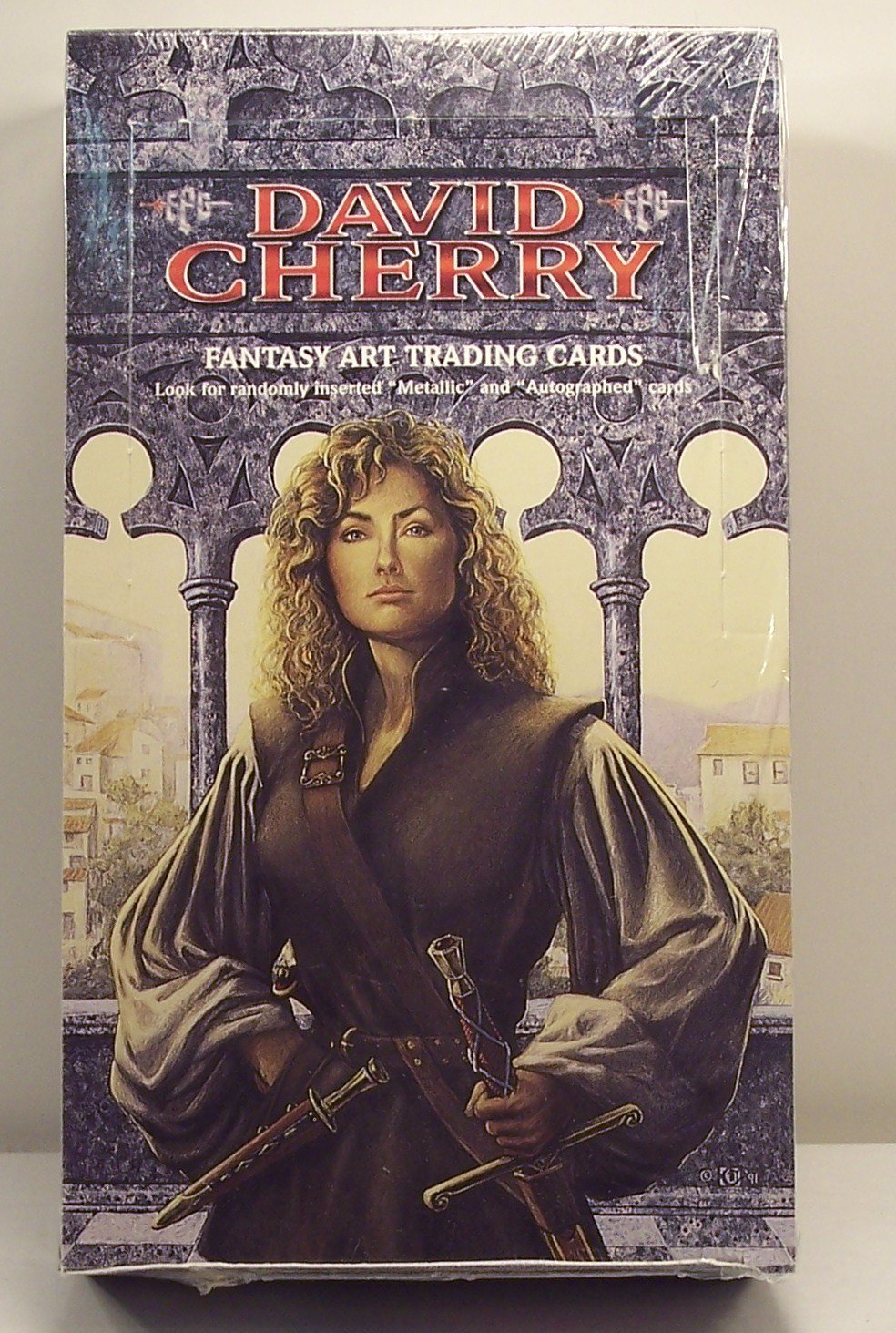 David Cherry Trading Card Box - Premium Collectible Storage for Baseball, Football & Basketball Cards - Perfect for Collectors, Display & Organization