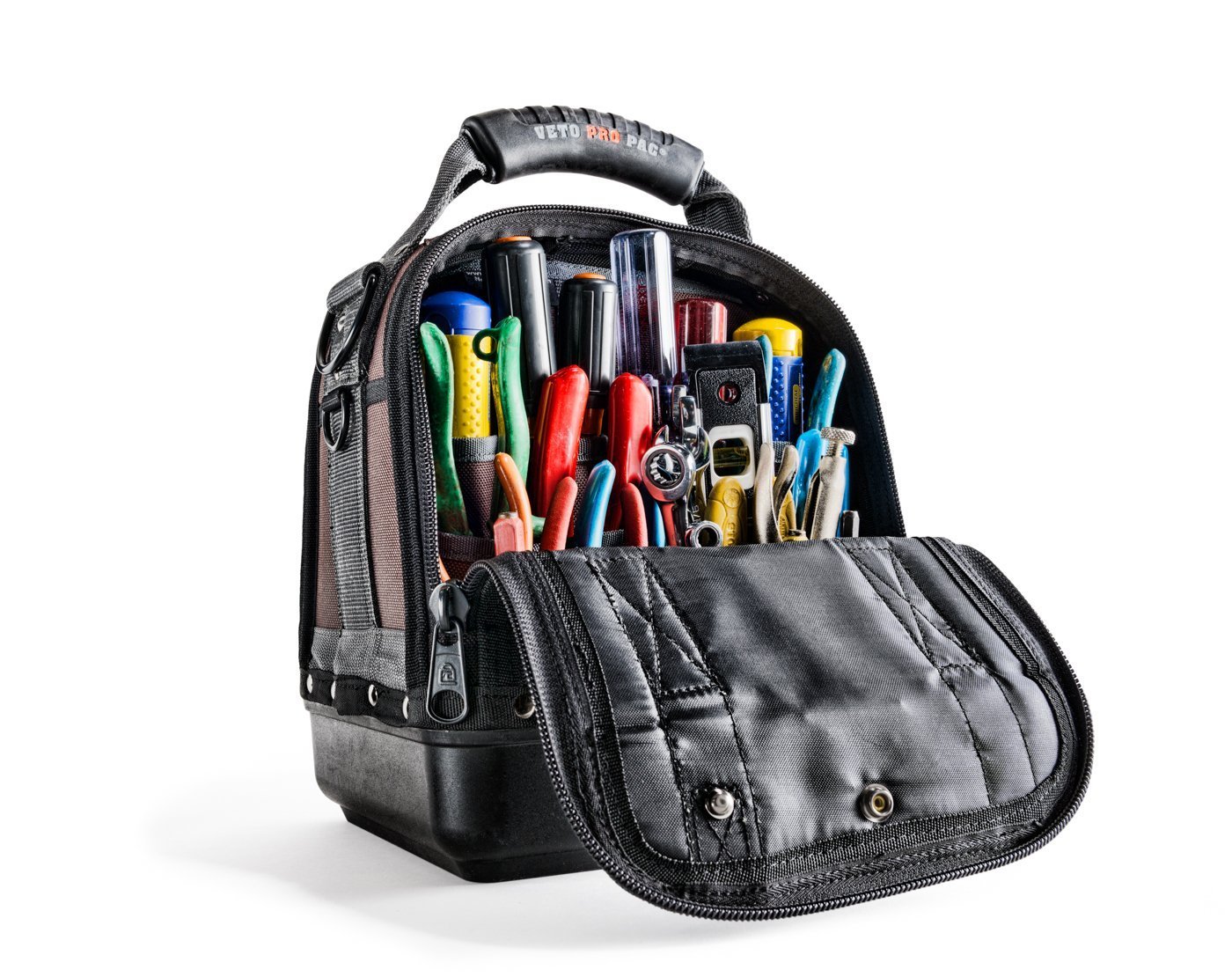 Veto Pro Pac MC Tool Bag (Original) - Durable & Organized Tool Storage for Electricians, Mechanics & Contractors - Perfect for Job Sites, Workshops & Home Garages