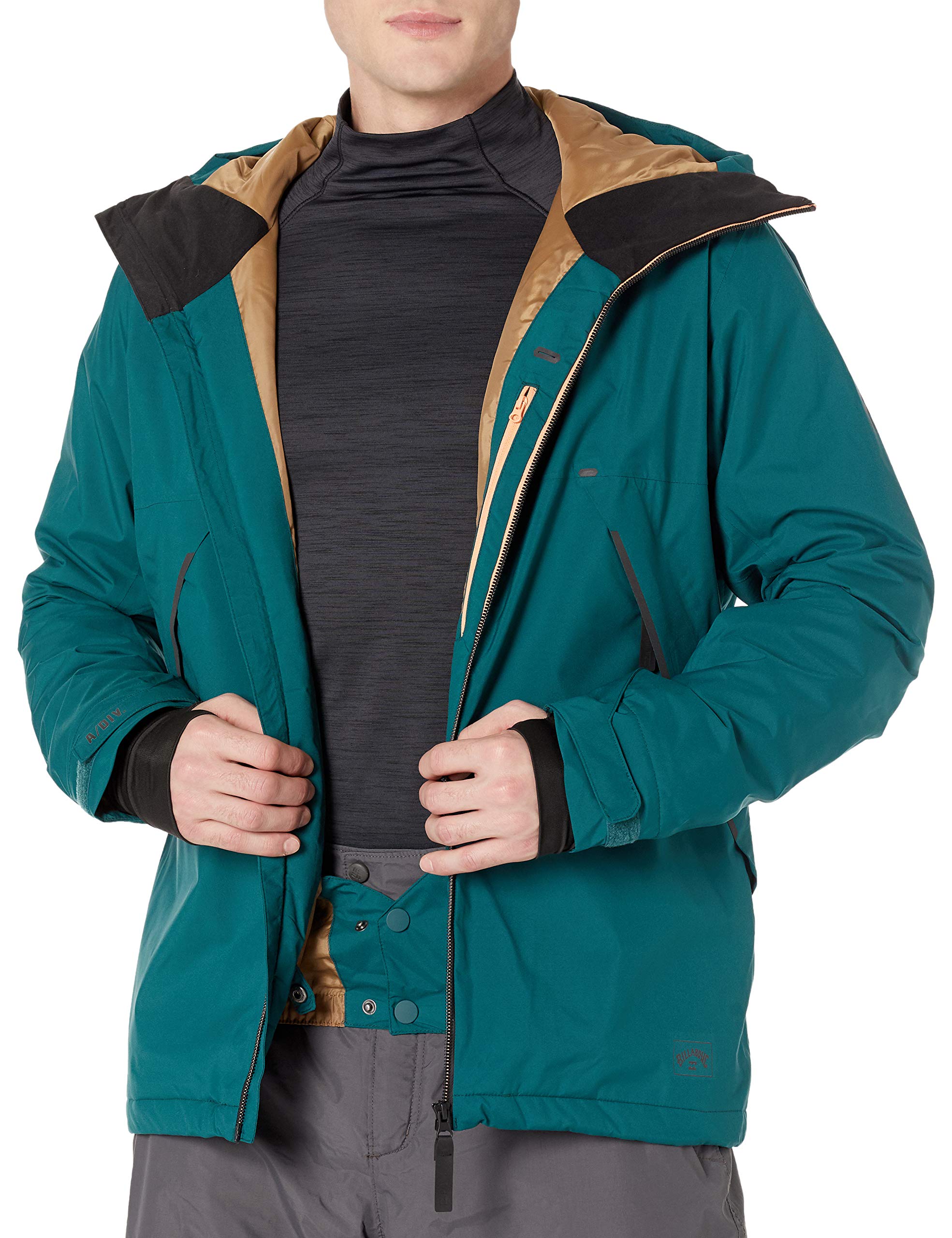 Billabong Men's Expedition Insulated Snow Jacket - Waterproof Winter Coat for Skiing, Snowboarding & Cold Weather Outdoor Activities