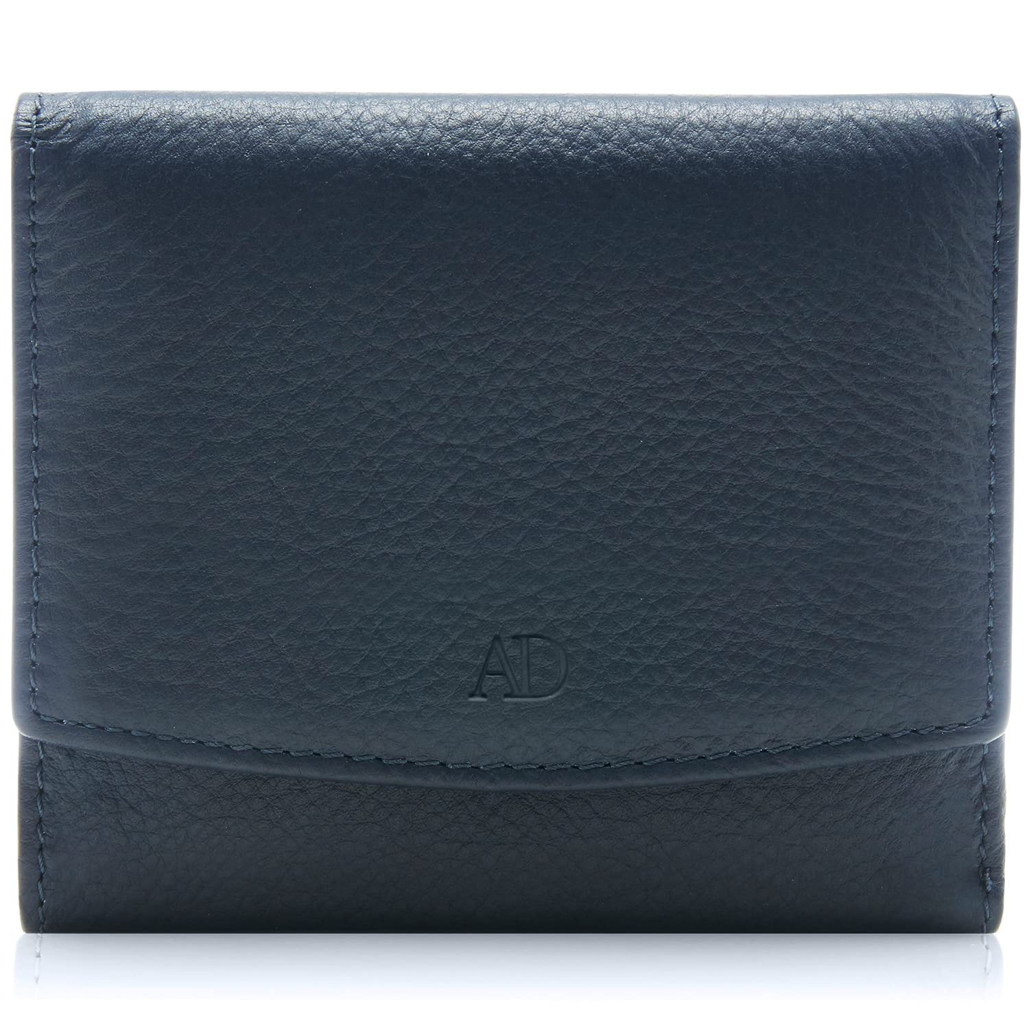 Genuine Leather Small Wallets for Women - Slim RFID Blocking Credit Card Holder with Coin Pocket | Perfect for Everyday Use, Travel & Holiday Gifts
