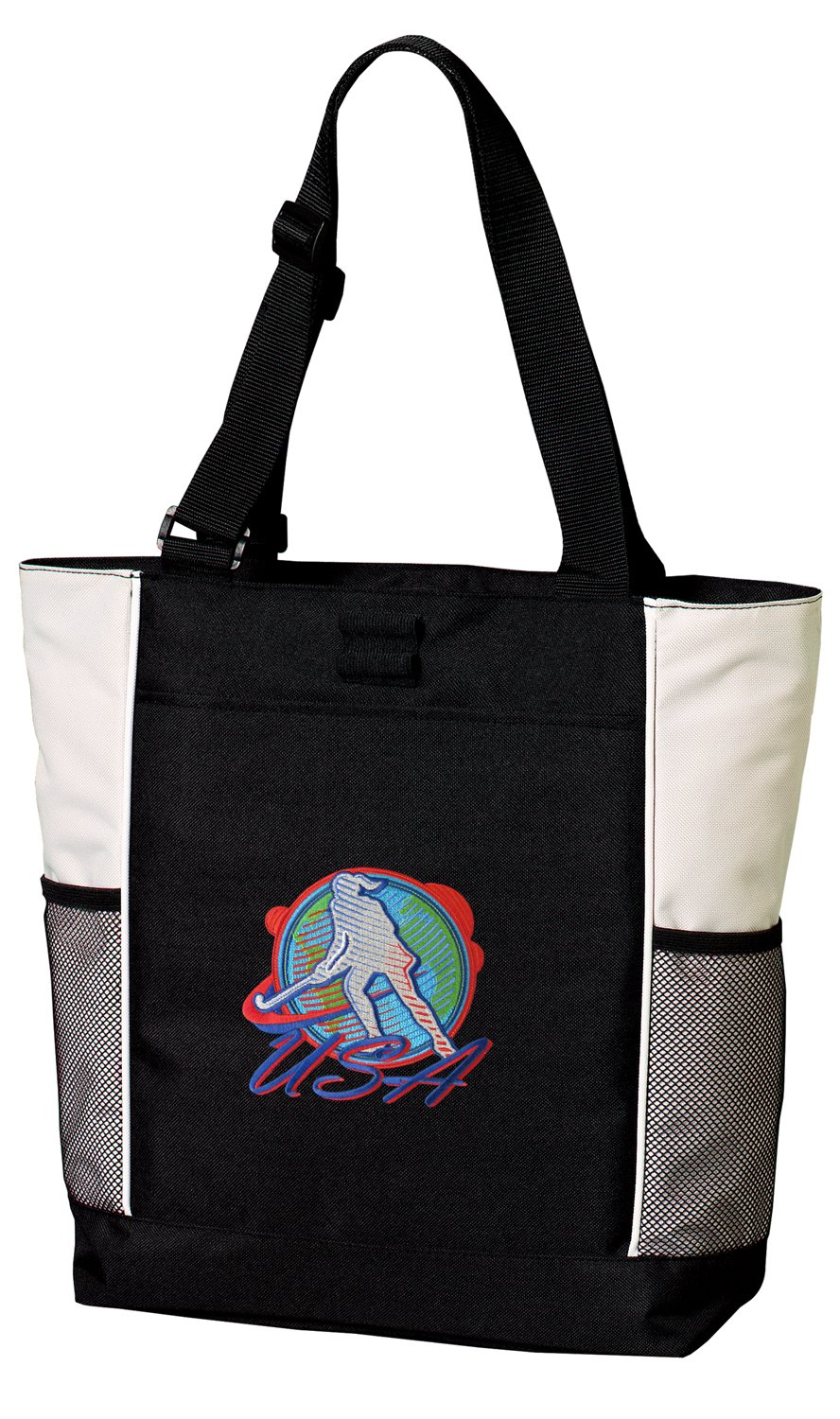 **Field Hockey Tote Bags - Durable & Stylish Sports Totes for Women & Men - Perfect for Beach, Pool, Gym, Travel & Game Day**
