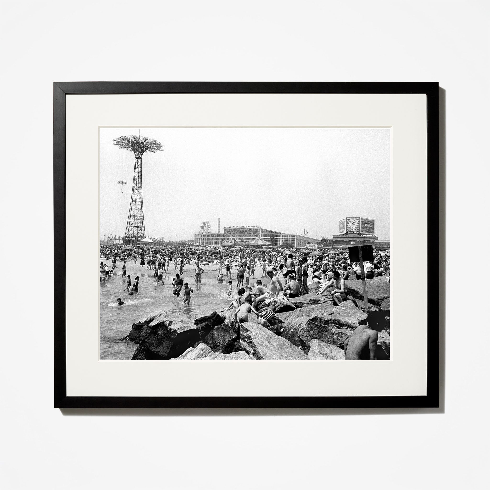 Day at Coney Island - Vintage Brooklyn Postcard - Perfect for Home Decor, Travel Souvenirs & Gift Ideas