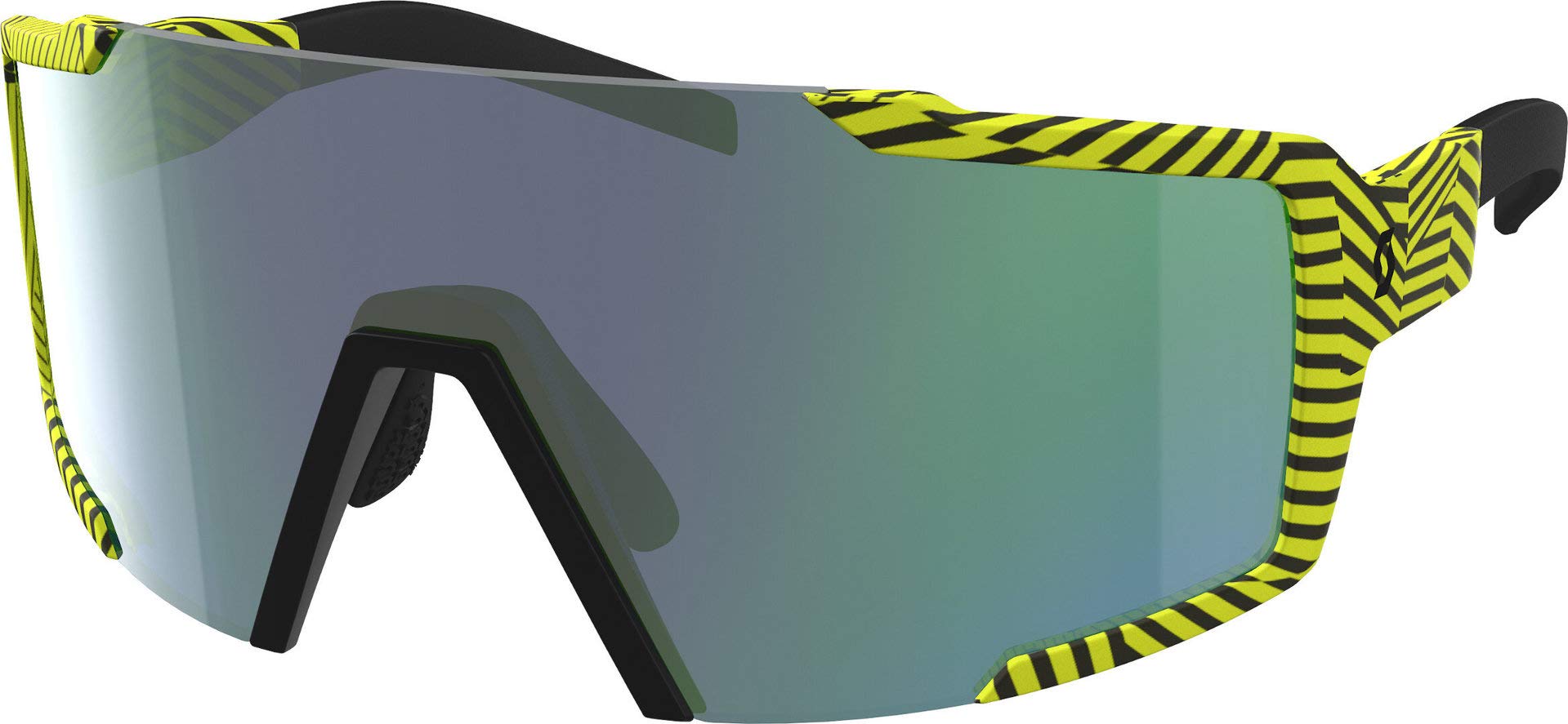 SCOTT Shield Sunglasses - Polarized UV Protection Sports Sunglasses for Running Cycling & Outdoor Activities
