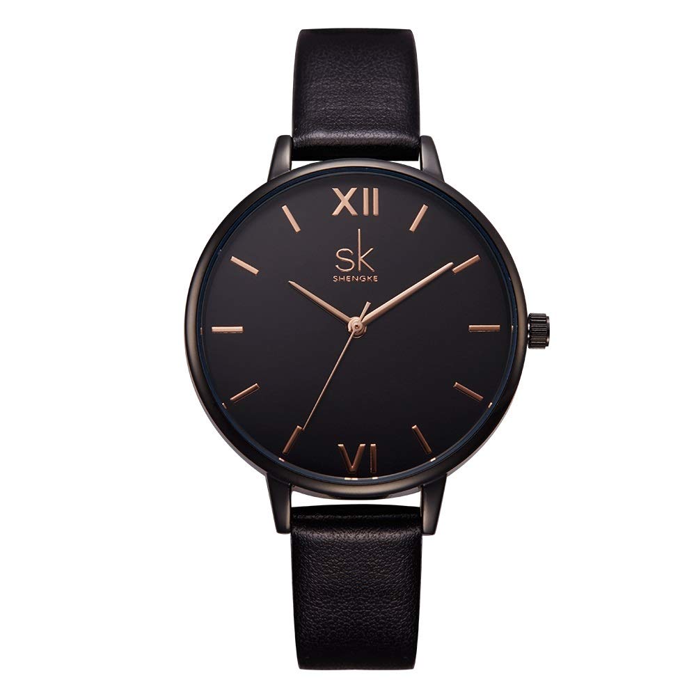 Elegant Women's Watches - Genuine Leather Business Wristwatch for Professional Ladies | Perfect for Office, Meetings & Formal Events