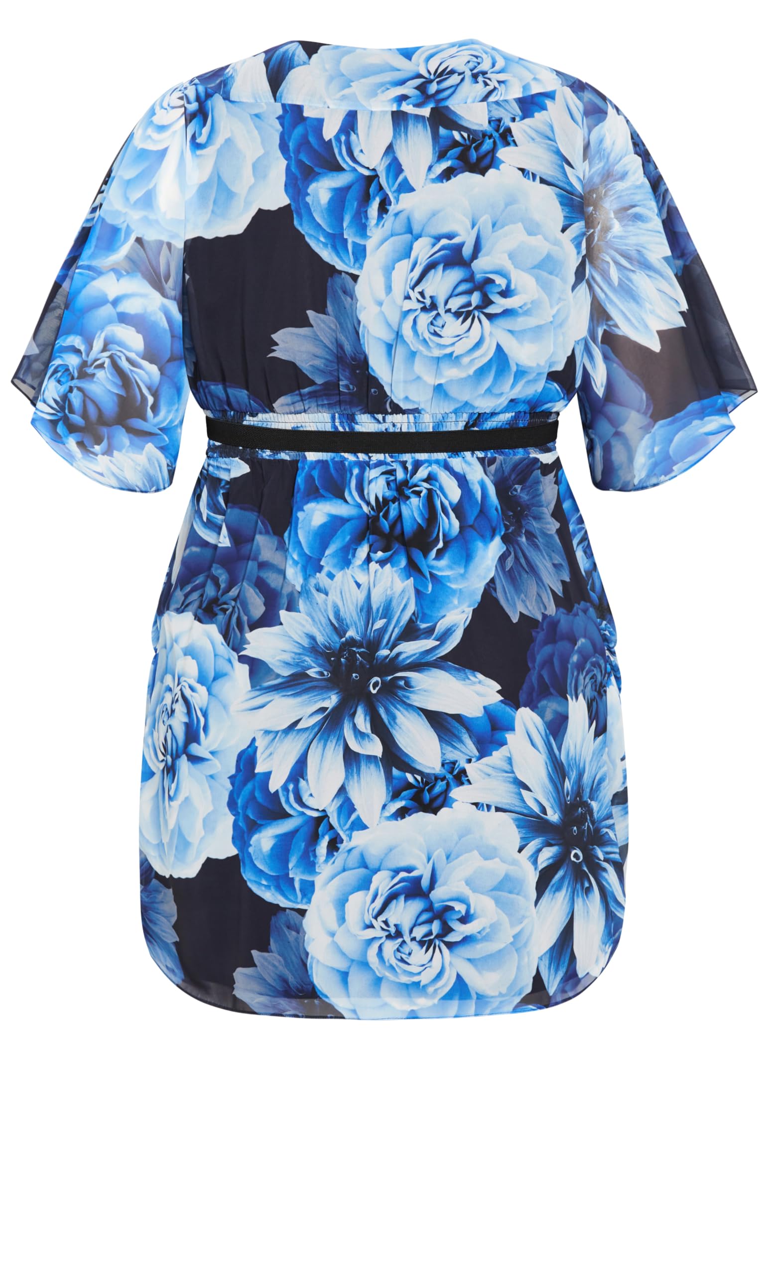 Plus Size Wrap Dress for Women - Flattering & Comfortable A-Line Style - Perfect for Casual Outings, Office Wear & Special Occasions