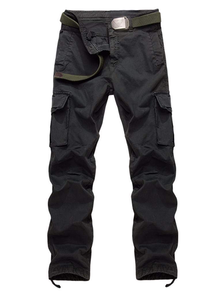 TRGPSG Men's Casual Relaxed Fit Cargo Pants - Lightweight Hiking & Outdoor Combat Pants for Fishing, Travel & Adventure | Perfect for Camping, Hiking & Outdoor Activities