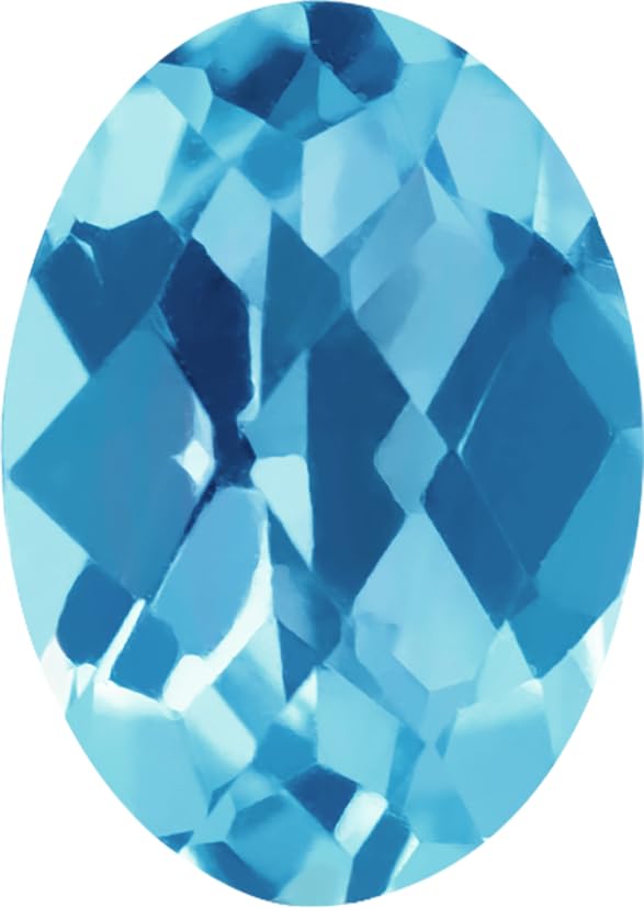 Swiss Blue Topaz-Checkerboard, November