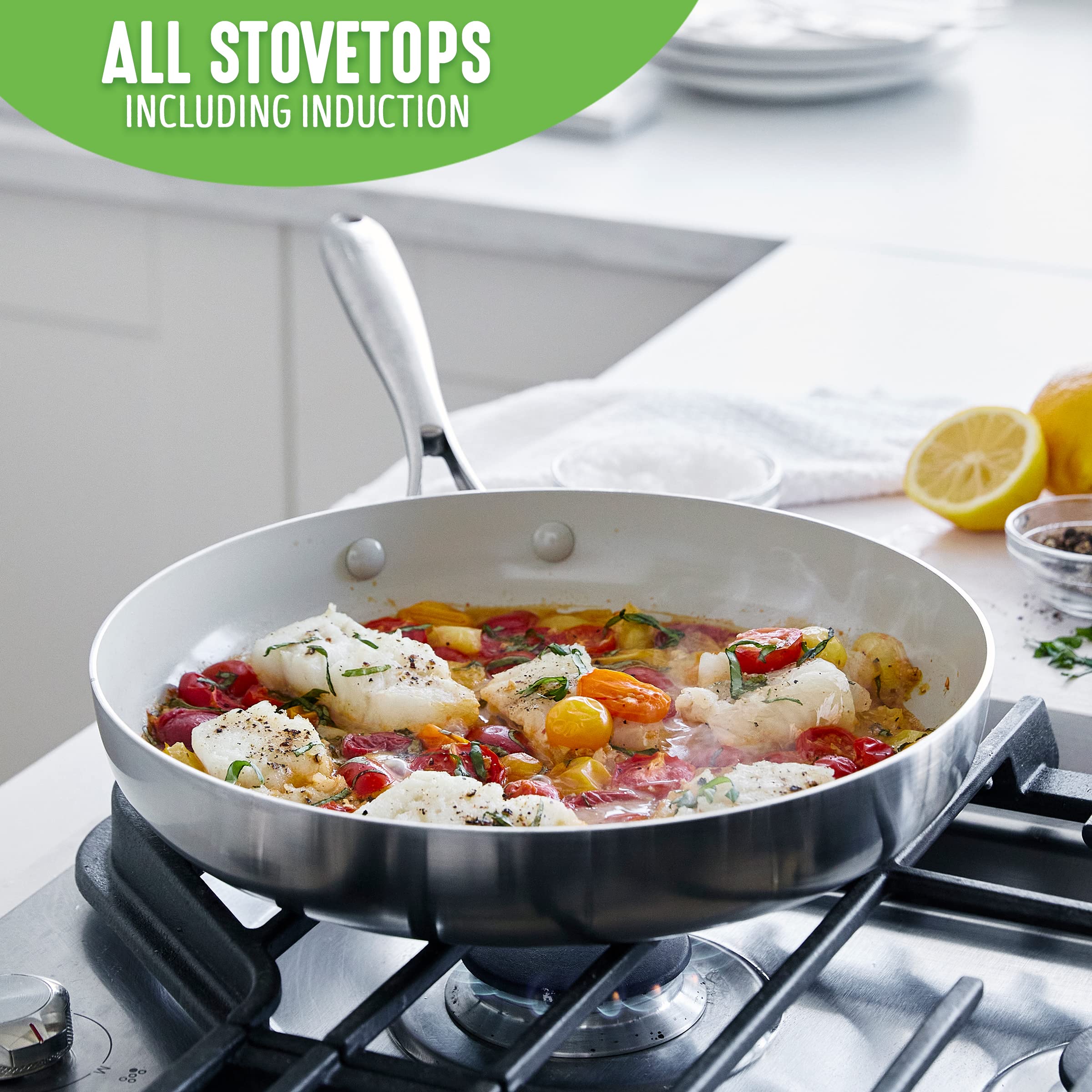 GreenLife Tri-Ply Stainless Steel Healthy Ceramic Nonstick 11