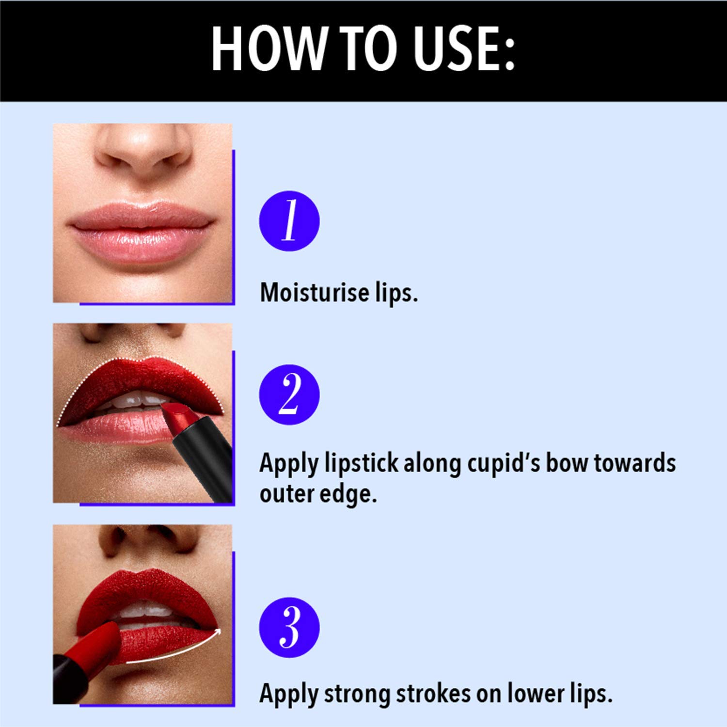 Blue Heaven Intense Matte Lipstick - Chocolate Swirl #307 (4g) | Long-Lasting, Highly Pigmented Lip Color for Everyday Wear & Special Occasions