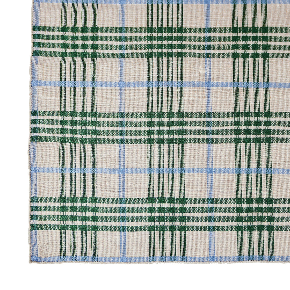 Cambridge Rug in Ridgway Plaid - Premium Wool Checkered Area Rug for Living Room, Bedroom & Office - Classic Tartan Design Home Decor
