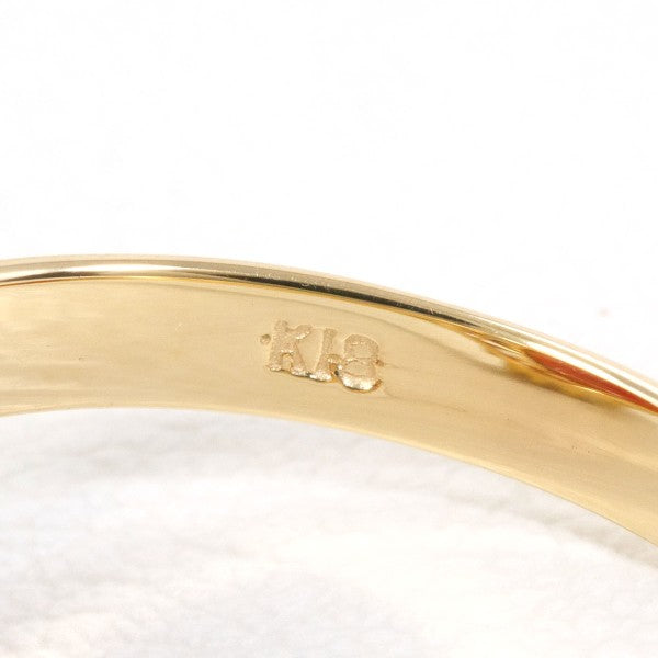 18K Yellow Gold Coral Ring for Women - Elegant Handmade Jewelry Gift for Her - Perfect for Weddings, Anniversaries & Special Occasions
